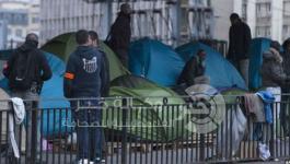 مخيم للاجئين في فرنسا 