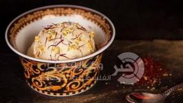 آيس كريم بالذهب