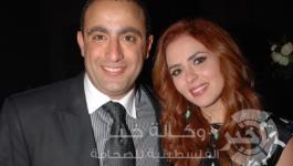 أحمد السقا وزوجته 