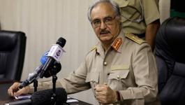 حفتر: إرهاب قطر فوق الأراضي الليبية لن يمر دون عقاب