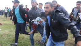 إصابات برصاص الاحتلال في اليوم الثاني لفعاليات مسيرة العودة الكبرى