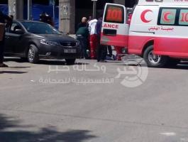 إصابة شابين بجراح إثر حادث سير بحي النصر في غزة