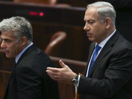 Israeli-Prime-Minister-Benjamin-Netanyahu-and-Finance-Minister-Yair-Lapid-seen-at-parliament