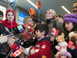 اسرة الطفل الكردي في كندا