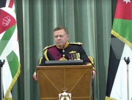 ملك الأردن يفتتح الدورة العادية الأولى لمجلس الأمة الثامن عشر