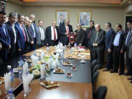 القدس المفتوحة تبحث التعاون مع وفد من جامعة الزرقاء الأردنية