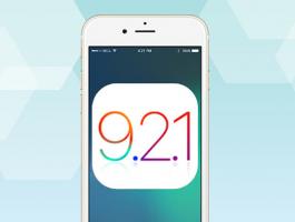 آبل تطلق إصدارiOS 9.2.1 لجميع أجهزة iOS التي تدعم التحديث