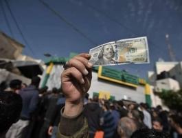 آخر مستجدات صرف المنحة القطرية الـ100$ في غزّة