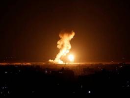طائرات الاحتلال الحربية تستهدف موقعاً في شمال قطاع غزّة