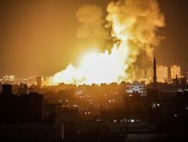 طائرات الاحتلال تشنّ غارات على أهداف في قطاع غزّة