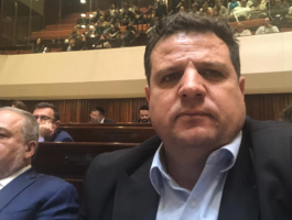 شاهد بالفيديو: ليبرمان يرفض مصافحة أيمن عودة!