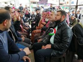 بالفيديو والصور: القوى الوطنية والإسلامية في رفح تنظم خيمة تضامن مع الأسرى في سجون الاحتلال