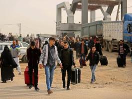 صحيفة عبرية: 35 ألف فلسطيني غادروا 