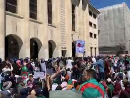 مسيرة طلابية في الجزائر