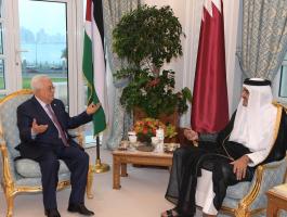زيارة الرئيس عباس إلى قطر