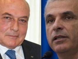 وزيرا المالية الإسرائيلي والفلسطيني