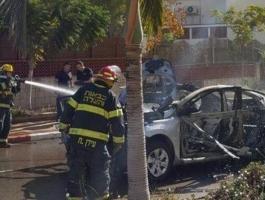 سيارة مفخخة في تل ابيب