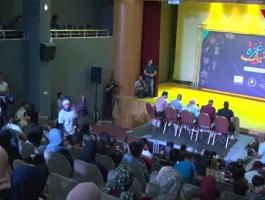 شاهد بالفيديو: تجارب الأداء لمهرجان اكتشاف مواهب الشباب في غزّة