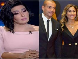 عمرو دياب ودينا الشربيني وسمية الخشاب