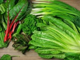 الخضروات الورقية 