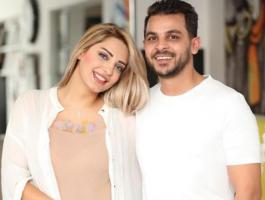 مي حلمي و زوجها