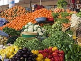 أسعار الخضروات والفواكه في أسواق قطاع غزة اليوم الثلاثاء 19 مايو 2020