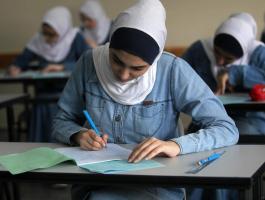 امتحانات التوجيهي غزة