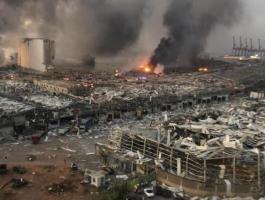 انفجار مرفأ بيروت