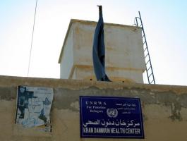 مخيم خان دنون للاجئين الفلسطينيين بـريف دمشق