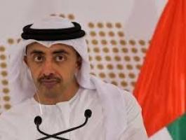 وزير الخارجية والتعاون الدولي الإماراتي عبد الله بن زايد آل نهيان