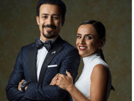علا رشدي وزوجها