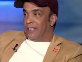 صورة: سليمان عيد يتغزل في زوجته: «نصي الأولاني»