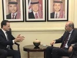 أيمن الصفدي وفيليب لازاريني
