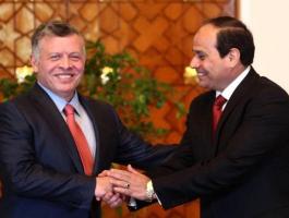 السيسي والملك عبد الله