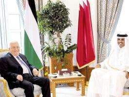 عباس والشيخ تميم