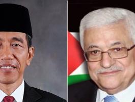 تفاصيل اتصال هاتفي بين الرئيس عباس ورئيس أندونيسيا جوكو ويدودو.jpg