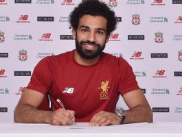 شنب محمد صلاح يثير جدل