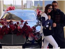 صورة: حقيقة حصول الفنانة درة على سيارة هدية عيد الحب من زوجها