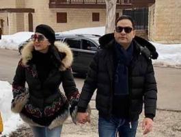 شاهدوا: بإطلالة رومانسية.. غادة عبد الرازق برفقة زوجها في أحدث ظهور