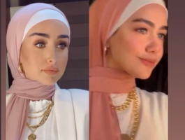 بالفيديو: رد فعل هنا الزاهد على تقليد الفتيات لطريقة ارتدائها الحجاب
