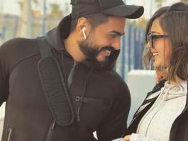 تامر حسني وبسمة بوسيل