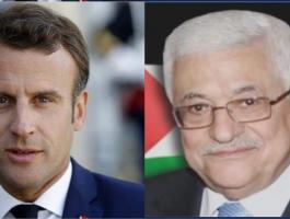 ماكرون وعباس