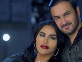 شاهد: برفقة زوجها.. أحلام تحتفل بعيد زواجها الـ18