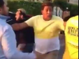 شاهدوا: حمو بيكا يتسبب فى مشاجرة بالساحل الشمالى