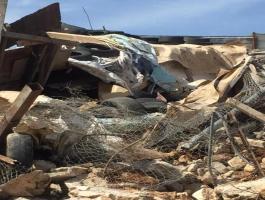 الاحتلال يهدم غرفة زراعية غرب بيت لحم