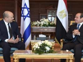 إذاعة جيش الاحتلال تكشف تفاصيل جديدة حول لقاء الرئيس السيسي مع بينيت