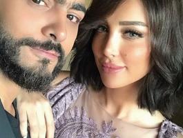 تامر حسني وزوجته
