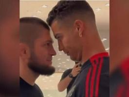 شاهد: رونالدو يتحدى نورمحمدوف في 
