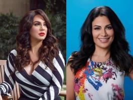 صبا مبارك وسلاف فواخرجي