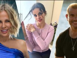 عمرو دياب وشرين رضا